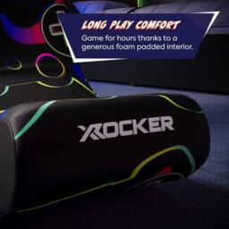 X Rocker Video Rocker Gaming Chair for Kids - Gamepad in Black - thumbnail 4