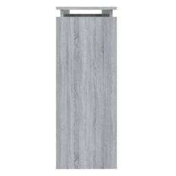 Berkfield Home Console Table Grey Sonoma 102x30x80 cm Engineered Wood - Size: 102 x 30 x 80 cm - thumbnail 4