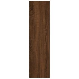 Berkfield Home Book Cabinet/TV Cabinet Brown Oak 36x30x114 cm Engineered Wood - Size: 36 x 30 x 114 cm - thumbnail 5