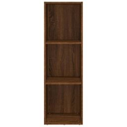 Berkfield Home Book Cabinet/TV Cabinet Brown Oak 36x30x114 cm Engineered Wood - Size: 36 x 30 x 114 cm - thumbnail 4