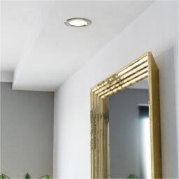 Loops 4 PACK Sleek Satin Nickel Ceiling Spotlight for Indoor Space - Design in Metallics - thumbnail 3