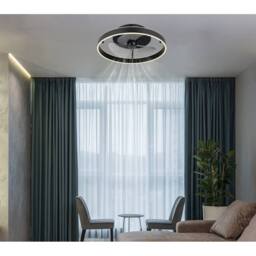 Netlighting Conway Ceiling Fan Black LED Dimmable 27006500K Remote Control Timer - thumbnail 6