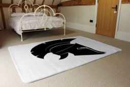 Benjamin Tate Design Roman Helmet Rug in Natural - Size: Large - thumbnail 3