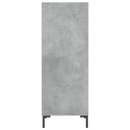 Berkfield Home Sideboard Concrete Grey 34.5x32.5x90 cm Engineered Wood - thumbnail 5
