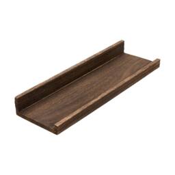 Kelvenix 3 Pcs Wall Floating Book Shelves Charcoal Color in Brown - Size: 0.6m2 - thumbnail 1