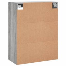 Berkfield Home Wall Mounted Cabinet Grey Sonoma 69.5x34x90 cm - thumbnail 9