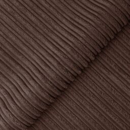 Furnishings For Less UK Luxor Jumbo Cord 3 + 1 + 1 Fabric 3 Piece Sofa Suite - Scatter Back in Chocolate - thumbnail 6