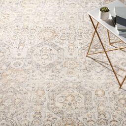 Livabliss Indigo-Vintage Grey Beige Off-White Black Traditional Boho Living Rug in Tan - Size: 160 cm x 220 cm - thumbnail 7