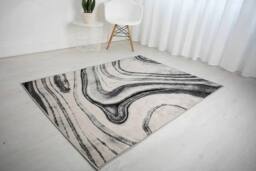 Celebrity Interiors Balletto 18BA Anthra/Grey Rug in Grey - Size: 160 cm x 230 cm - thumbnail 1