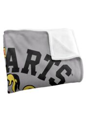 Harry Potter Hogwarts Crest 3 Officially Licensed Silky Touch Super Soft Throw Blanket 152x127 cm in White - thumbnail 3