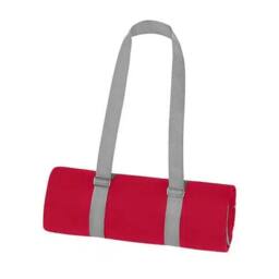James and Nicholson Plain Picnic Blanket in Red - thumbnail 2