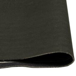 Berkfield Home Kitchen Rug Washable Coffee Text 60x180 cm Velvet in Black - thumbnail 4