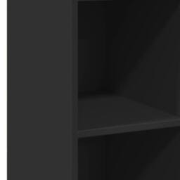 Berkfield Home Highboard Black 30x41x124 cm Engineered Wood - Size: 30 x 41 x 124 cm - thumbnail 7