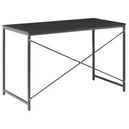 Wyld and Coco Desk - Black MDF Top Powder-Coated Iron Legs - thumbnail 5