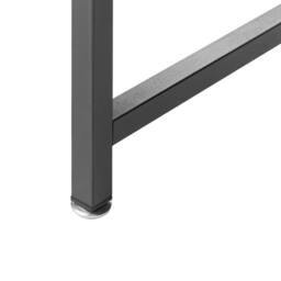 Wyld and Coco Desk - Black MDF Top Powder-Coated Iron Legs - thumbnail 6