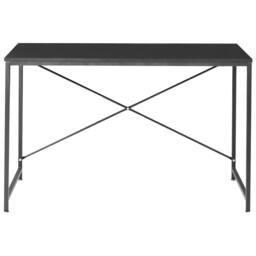 Wyld and Coco Desk - Black MDF Top Powder-Coated Iron Legs - thumbnail 3
