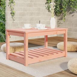 Berkfield Home Garden Table 82.5x50.5x45 cm Solid Wood Douglas in Brown - thumbnail 3