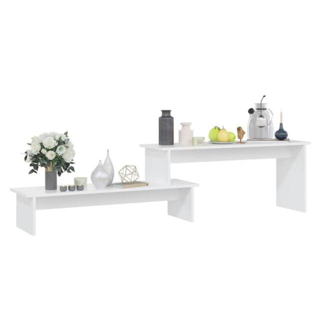 Berkfield Home TV Cabinet White 180x30x43 cm Engineered Wood - Size: 180 x 30 x 43 cm - image 1