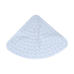 NESTLUNE Bath Shower Mat Non Slip Quadrant Sector PVC Anti-Bacterial 54x54cm in Grey - Size: 54x54 cm - thumbnail 6