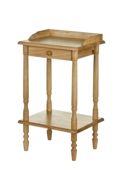 Orsina Versatile Square Rubberwood Side Table, Traditional Small Table For Livingroom, Everyday Use Lounge Table in Natural - image 1