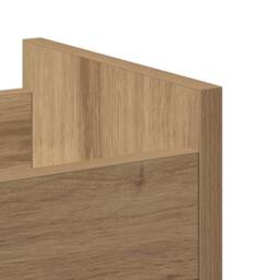 Berkfield Home Rolling Cabinet Artisan Oak 60x22x79 cm Engineered Wood in Brown - Size: 60 x 22 x 79 cm - thumbnail 9