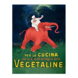 Artery8 Leonetto Cappiello Framed Wall Art Vegetaline Vintage Italian Advert - Size: A4 - thumbnail 3