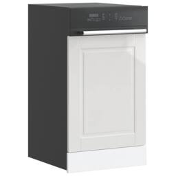 Berkfield Home Decorative Dishwasher Panel Porto High Gloss White 45x1, 5x67 cm E - thumbnail 2