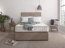 Hargreave & Flynn The Ashbrook 1000 Pocket Mattress - Expertly Crafted Comfort & Support in White - Size: Super King - thumbnail 3