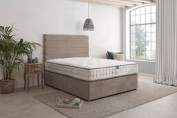 Hargreave & Flynn The Ashbrook 1000 Pocket Mattress - Expertly Crafted Comfort & Support in White - Size: Super King - thumbnail 2