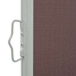 Berkfield Home Patio Retractable Side Awning 100x300 cm Brown - thumbnail 3