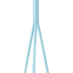 Wyld and Coco Coastline Coat Rack 176 cm Light Blue Steel Fir Wood Accents 6 Hooks - thumbnail 5