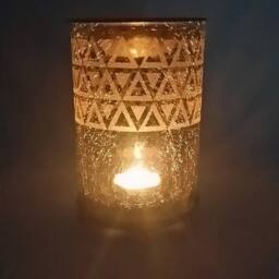 simpa Cote D'Azur Sandblast Tealight Burners - Set of 2 in Aqua - thumbnail 2