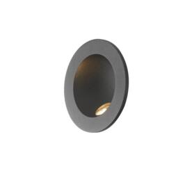 Netlighting ONYX Outdoor LED Recessed Wall Light Black IP54 144lm 4000K 9x4cm - Size: 9x4 cm - thumbnail 2