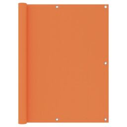 Berkfield Home Balcony Screen Orange 120x500 cm Oxford Fabric