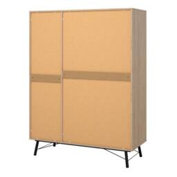 Wyld Haus Juno Wardrobe 3 Doors 3 Drawers Natural Oak - thumbnail 5