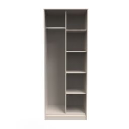 Ready Assembled 2 U Toledo Open Wardrobe (Ready Assembled) in Taupe - thumbnail 1