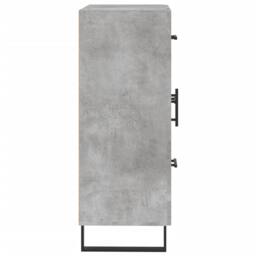 Berkfield Home Sideboard Concrete Grey 69.5x34x90 cm Engineered Wood - thumbnail 7