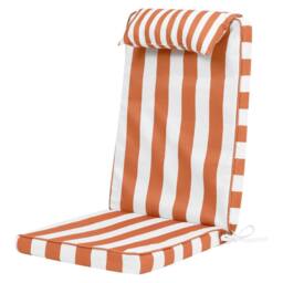 icon High Back Seat Pad Deck Stripe, Cushion, Terracotta - thumbnail 2