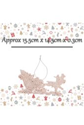 VFM e-Store Christmas Tree Decoration Ornament Champagne in Ivory - thumbnail 2