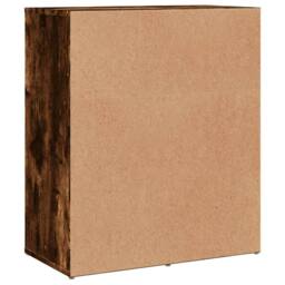 Berkfield Home Sideboards 2 pcs Smoked Oak 60x31x70 cm Engineered Wood in Brown - Size: 60 x 31 x 70 cm - thumbnail 7