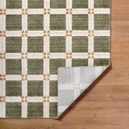 Livabliss La Luna-Modern Brown Off-White Grey Green Graphic Living Dining Rug - Size: 200 cm x 275 cm - thumbnail 3