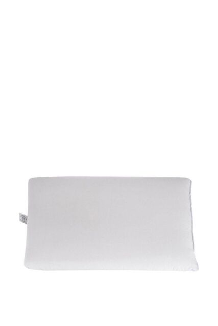 Homescapes Aloe Vera Infused Cotton Pillow Extra Fill Goose Feather & Down in White - image 1