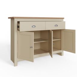 GFW Lancaster Large Sideboard in Cream - thumbnail 4