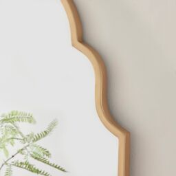 FurnitureboxUK Hima Metal Framed Moroccan Arch Glam Wall Mirror in Gold - thumbnail 3