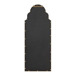 FurnitureboxUK Hima Metal Framed Moroccan Arch Glam Wall Mirror in Gold - thumbnail 5