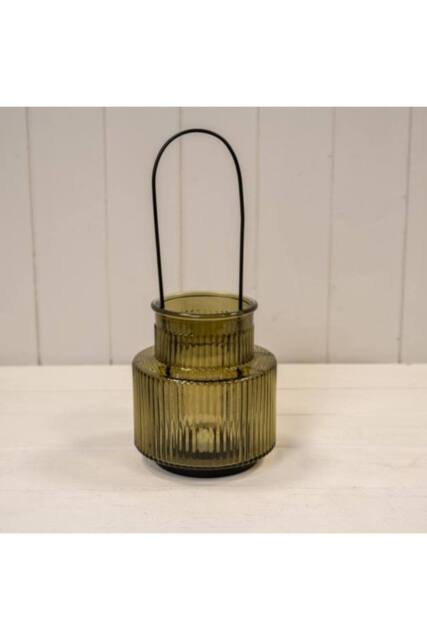 KDMD Olive Green Candle Holder Large - image 1