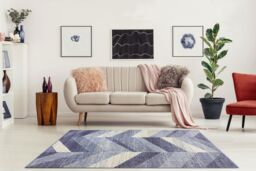 RugsX Feel Rug in Purple - Size: 140 cm x 190 cm - thumbnail 4