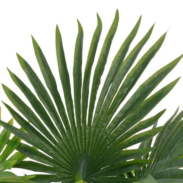 Berkfield Home Artificial Plant Palm with Pot Green 70 cm - image 1