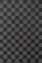 Ted Baker Flatweave Dorothy Indoor Outdoor Rug Checkerboard Design in Black - Size: 200 cm x 300 cm - thumbnail 1