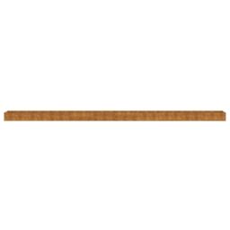 Berkfield Home Garden Raised Bed 960x50x36 cm Corten Steel in Brown - Size: 960 x 50 x 36 cm - thumbnail 4